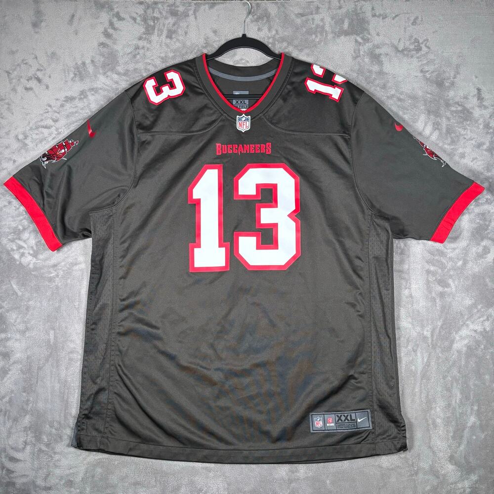 Nike NFL Tampa Bay Buccaneers Mike Evans #13 Pewter Alternate Jersey XXL